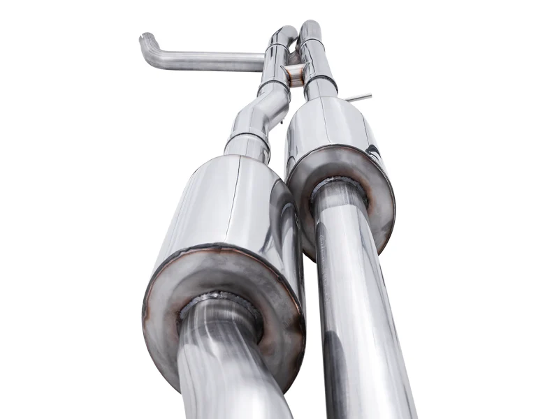 AWE Tuning 4th Gen GM 1500 6.2L 0FG Cat-Back Split Rear Exit (w/ Bumper Cutouts) - Quad Chrome Tips - Image 25