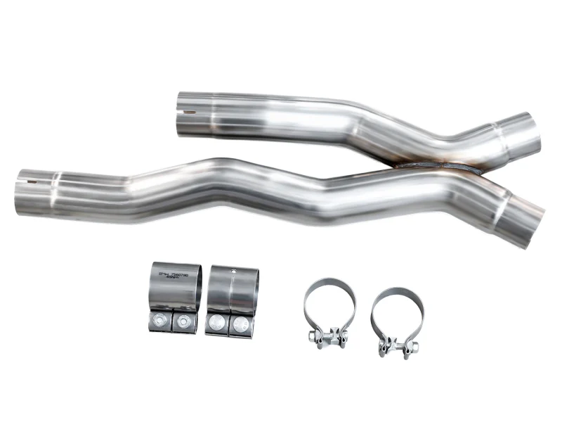 AWE Tuning BMW F97 X3 M Non-Resonated Performance Mid Pipe - Image 3
