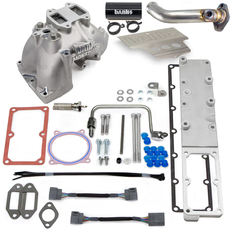 Banks Power 13-18 Ram 3500/4500/5500 6.7L Diesel Monster-Ram Intake System w/Fuel Line - Natural - Image 2