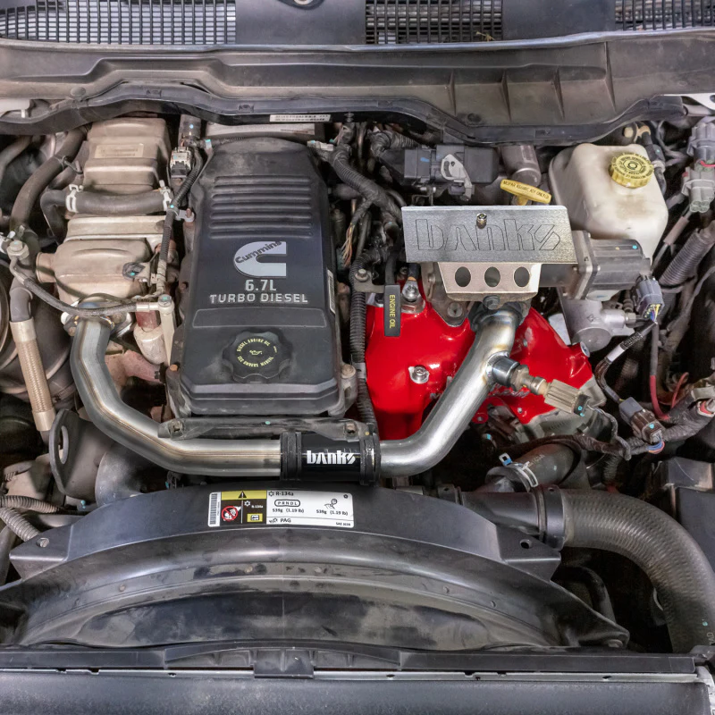 Banks Power 19-24 Ram 3500/4500/5500 6.7L Diesel Monster-Ram Intake System w/Fuel Line - Natural - Image 2