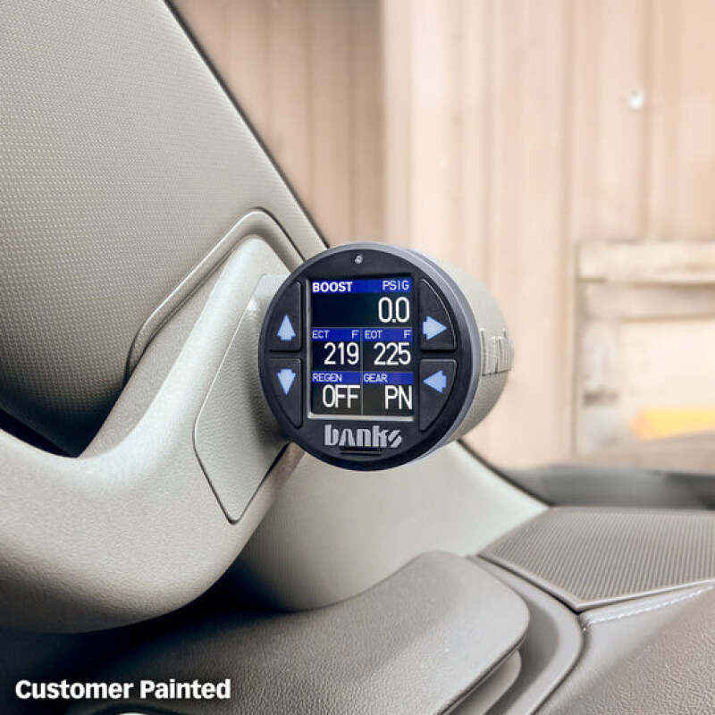 Banks Power 2022+ Chevrolet 1500 / 2024+ Chevrolet 2500/3500 iDash Stealth Pod Mount - Single Gauge - Image 2