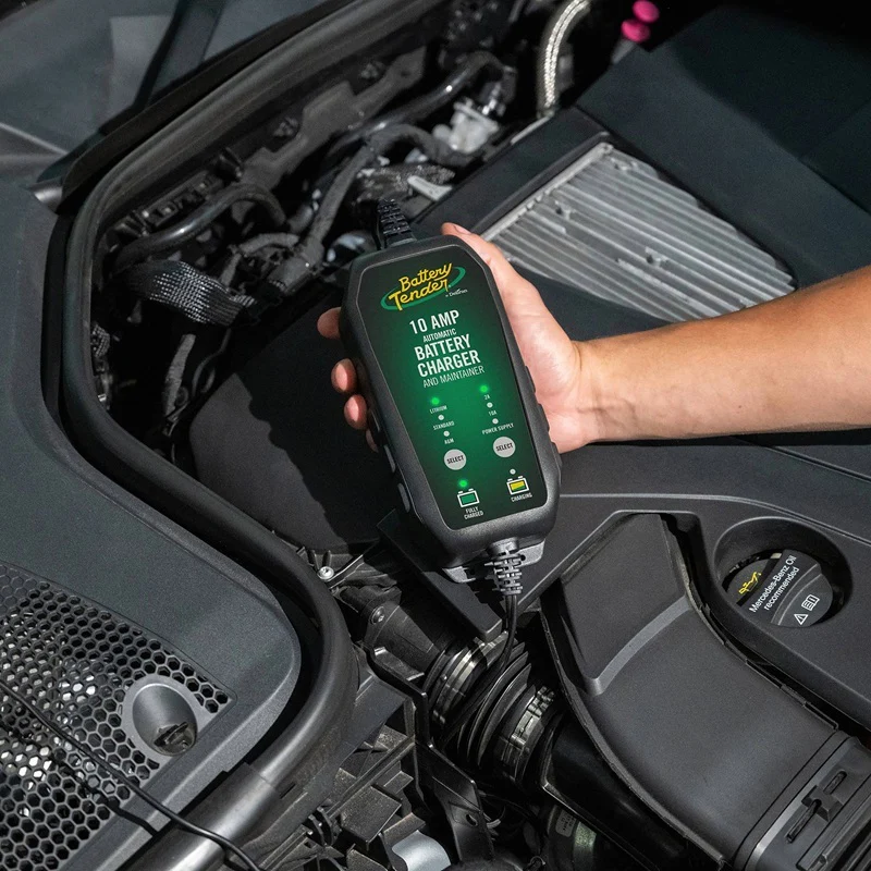 Battery Tender 10A Power Tender Selectable 12V Battery Charger
