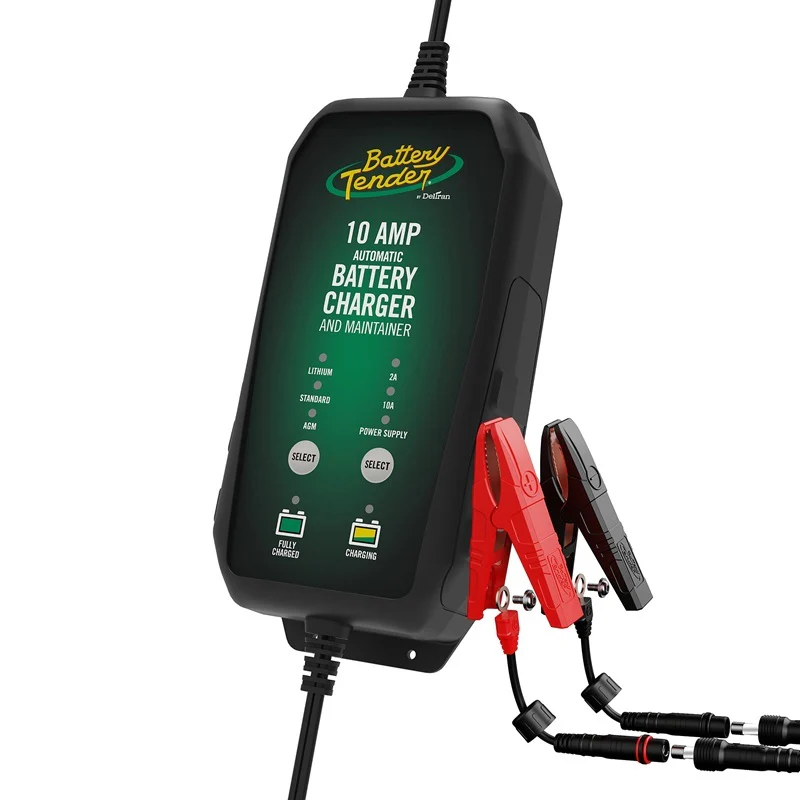 Battery Tender 10A Power Tender Selectable 12V Battery Charger - Image 3