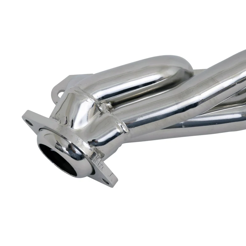 BBK 87-95 Ford F150 Truck 5.0 302 Shorty Unequal Length Exhaust Headers - 1-5/8 Silver Ceramic - Image 4
