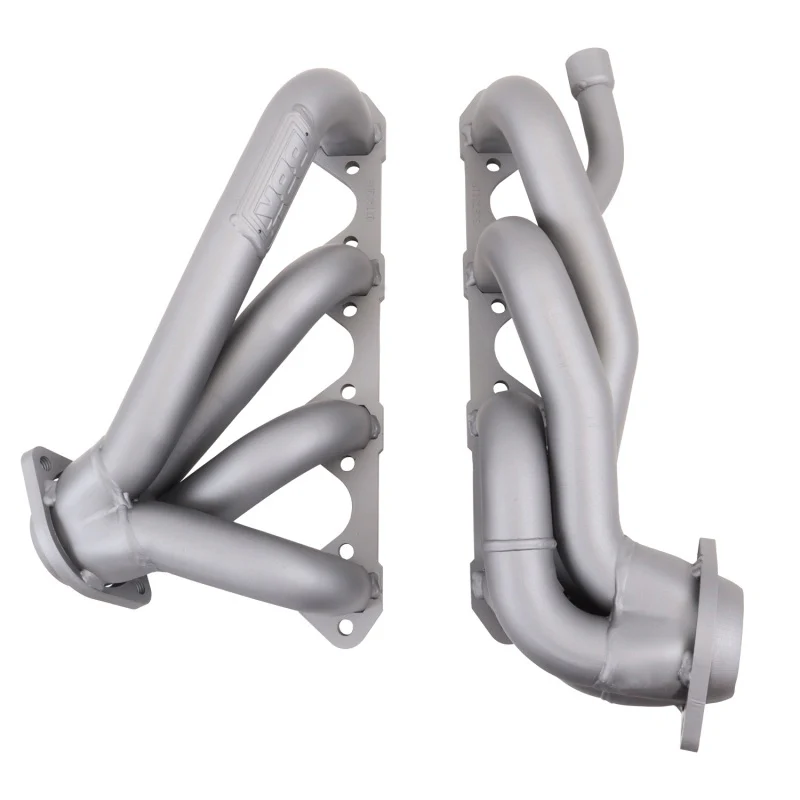 BBK 87-95 Ford F150 Truck 5.8 351 Shorty Unequal Length Exhaust Headers - 1-5/8 Titanium Ceramic - Image 9