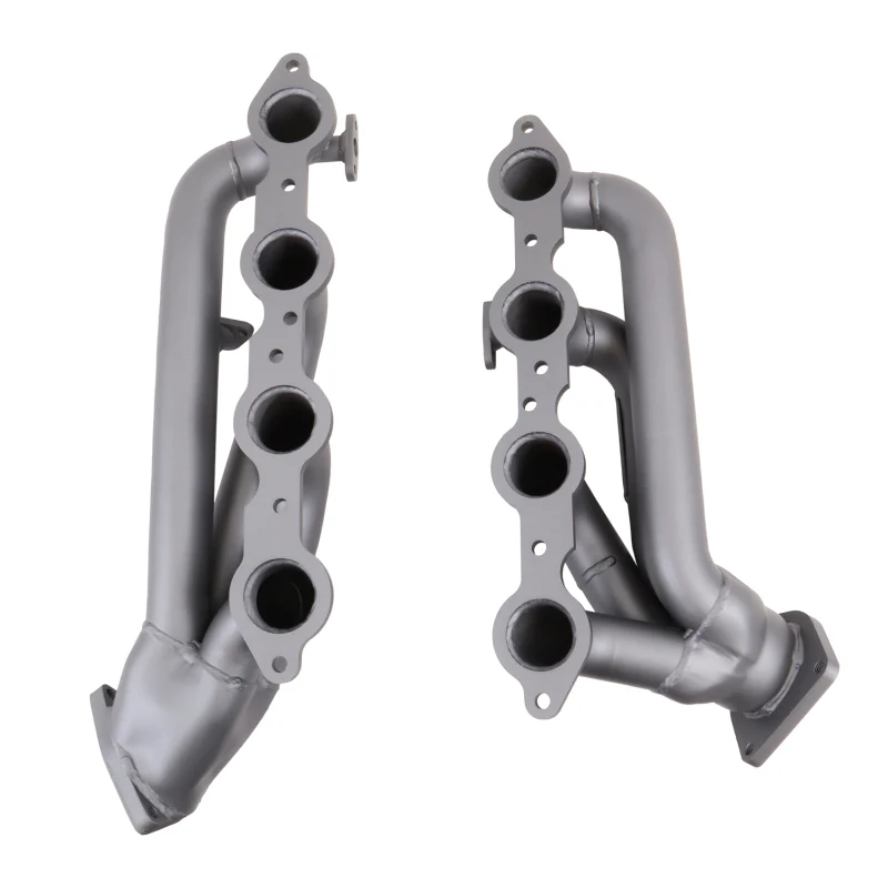 BBK 99-04 GM Truck SUV 4.8 5.3 Shorty Tuned Length Exhaust Headers - 1-3/4 Titanium Ceramic - Image 5