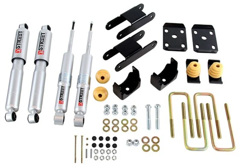 Belltech LOWERING KIT 18-20 Chevy Colorado/Canyon All Cab/SB -0-3in F / -4in R w/ Street Perf Shocks - Image 3
