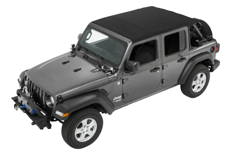 Bestop 18-26 Jeep Wrangler JL 4-Door Trektop (Black Diamond) - Image 8