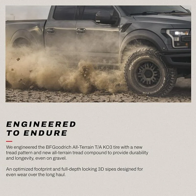 BFGoodrich All Terrain T/A KO3 LT255/75R17/C 111/108S - Image 2