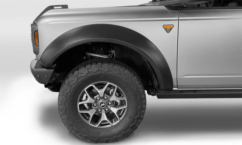 Bushwacker 2021+ Ford Bronco 4-Door Extend-A-Flares 4pc - Black - Image 4