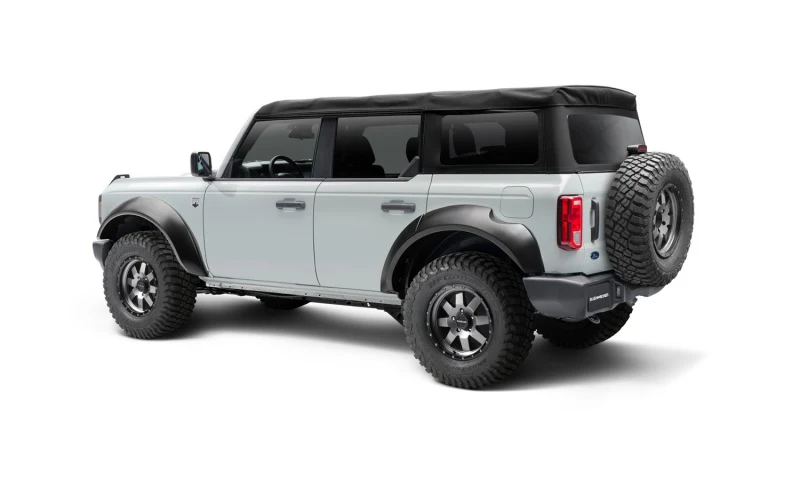 Bushwacker 2021+ Ford Bronco 4-Door Extend-A-Flares 4pc - Black - Image 5