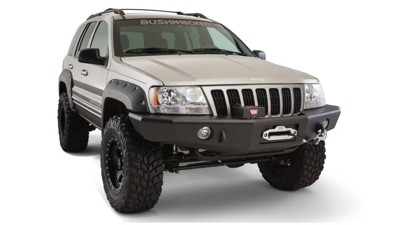 Bushwacker 99-04 Jeep Grand Cherokee Cutout Style Flares 4pc - Black - Image 6