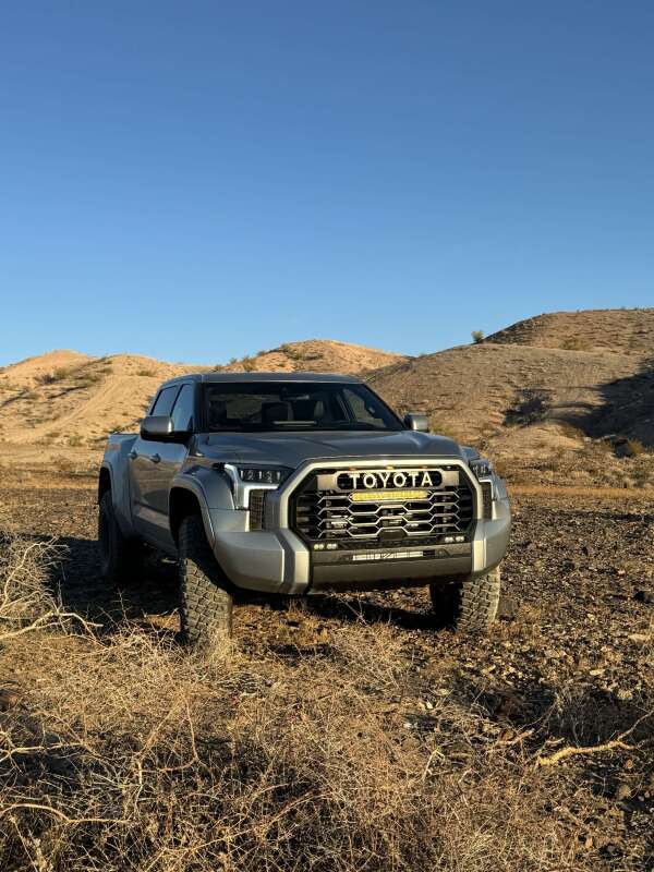 Camburg 22-25 Toyota Tundra 2WD/4WD Blue KINETIK Uniball Trail Series Long Travel Kit w/ Billet UCA - Image 3