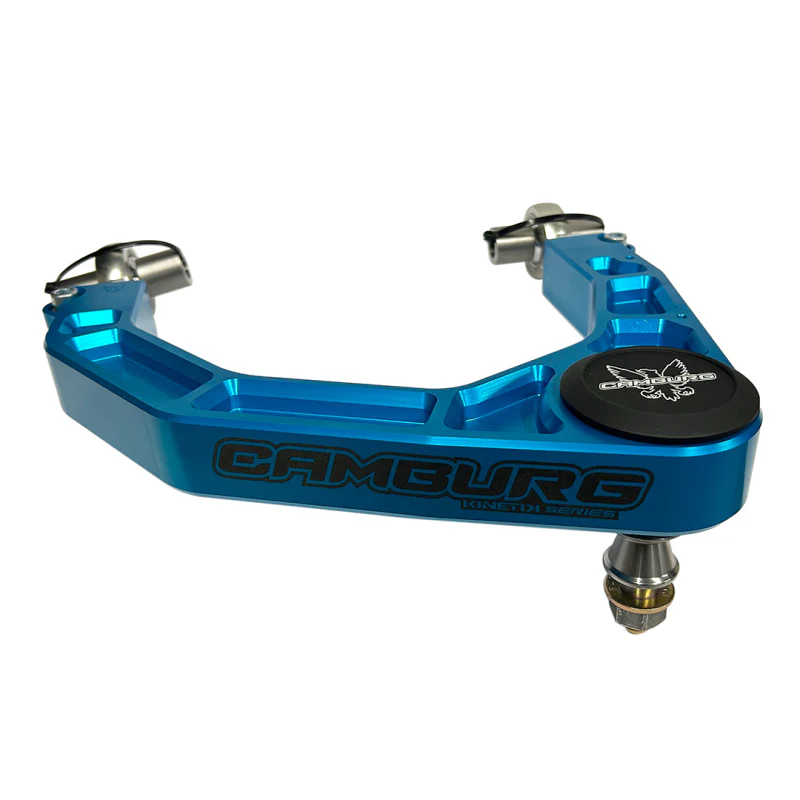 Camburg Toyota Tundra 2WD/4WD 22-23 KINETIK V2 Performance Billet Uniball Upper Arms (King Blue) - Image 3