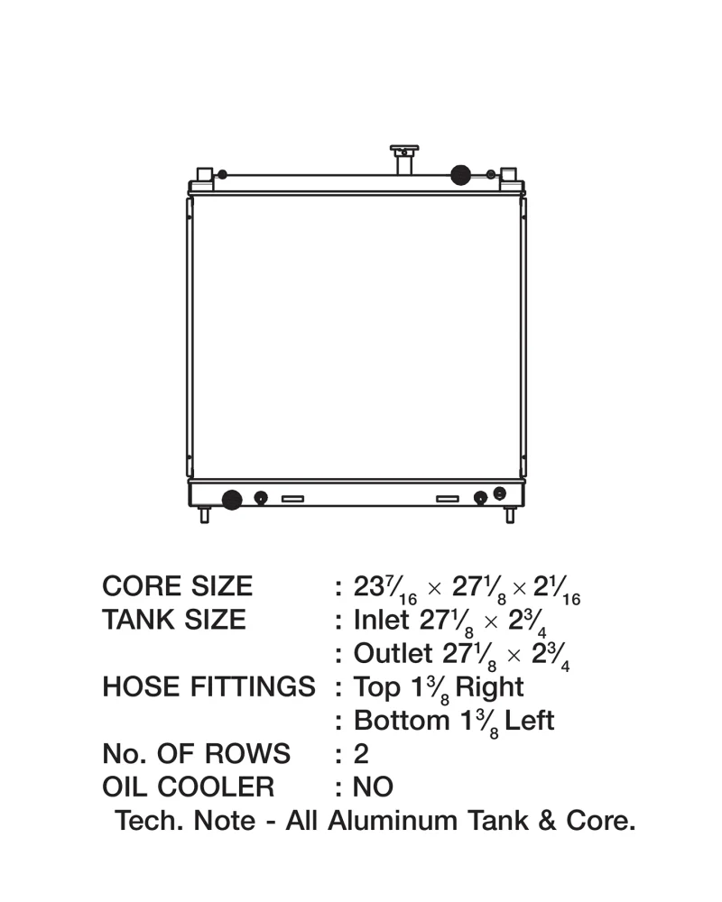 CSF 04-15 Nissan Titan Armada Radiator - Image 10