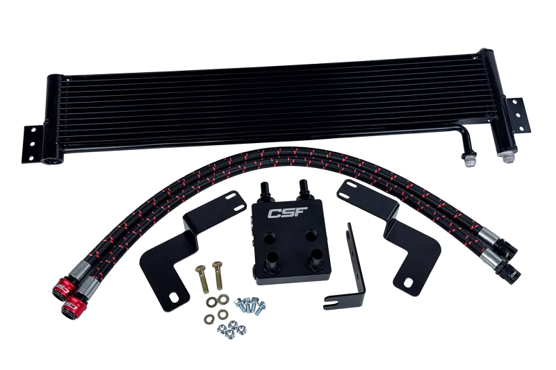 CSF 2021+ Ford Bronco 2.7L EcoBoost External Transmission Oil Cooler Kit
