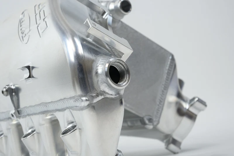 CSF BMW M2/M3/M4 S58 Comp & Non-Comp (G8X) Charge-Air Cooler Manifold - Raw Billet - Image 14