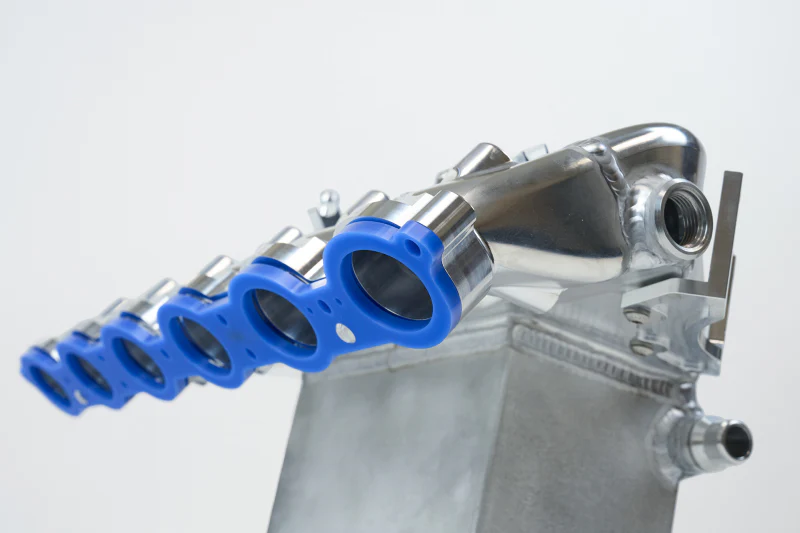 CSF BMW M2/M3/M4 S58 Comp & Non-Comp (G8X) Charge-Air Cooler Manifold - Raw Billet - Image 27