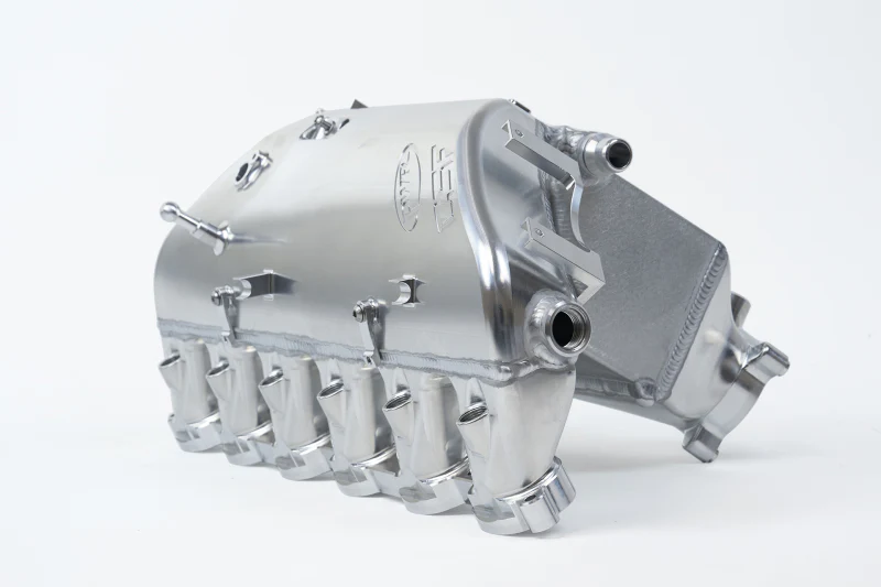 CSF BMW M2/M3/M4 S58 Comp & Non-Comp (G8X) Charge-Air Cooler Manifold - Raw Billet - Image 30