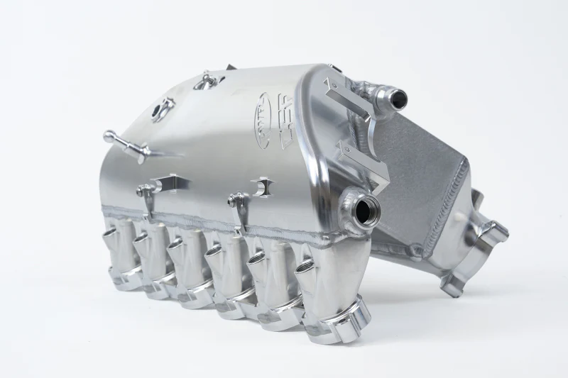 CSF BMW M2/M3/M4 S58 Comp & Non-Comp (G8X) Charge-Air Cooler Manifold - Raw Billet - Image 36