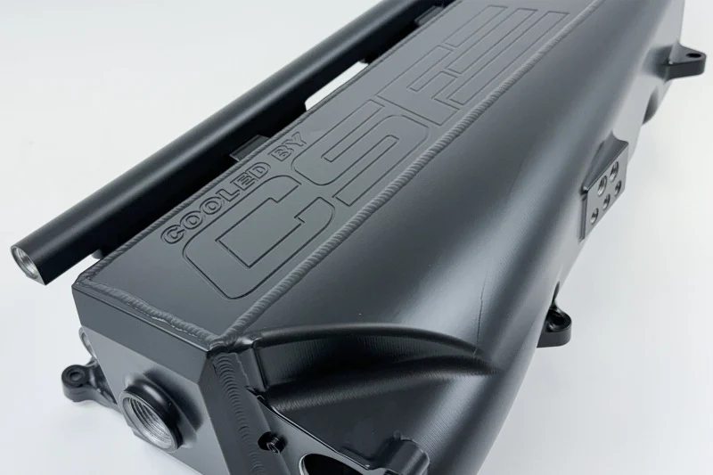 CSF Gen 2 B58 Race X Charge-Air-Cooler Manifold - Thermal Black Finish - Image 10