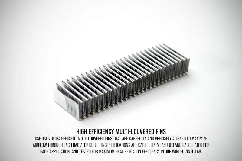 CSF Universal Triple Pass Dual Core Radiator w/AN Fittings - Image 10