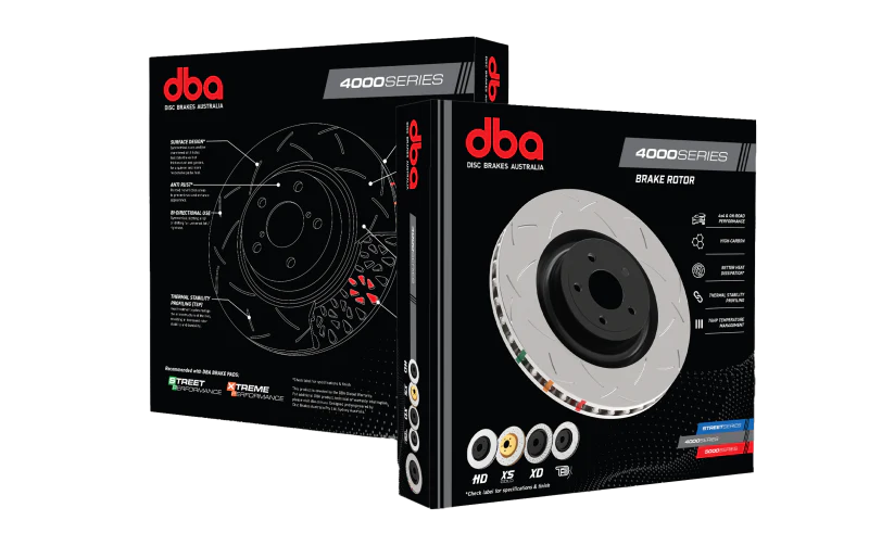 DBA 07-14 Cadillac Escalade / Chevy Avalanche Rear Slotted 4000 Series Rotor - Image 6