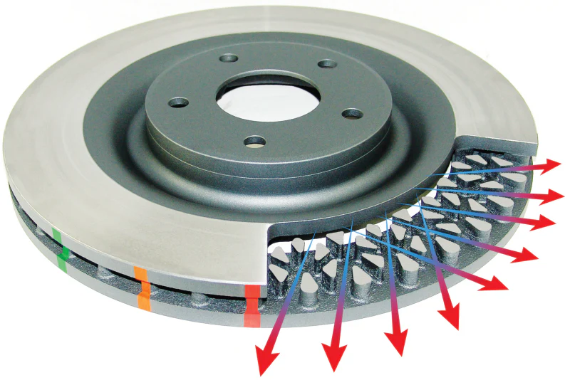DBA 07-14 Toyota FJ Cruiser 4X4 Survival T2 Slotted Front Brake Rotor - Image 2