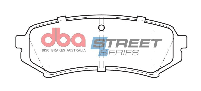 DBA 98-07 Lexus LX470 Rear Street Series Brake Pads - Image 5