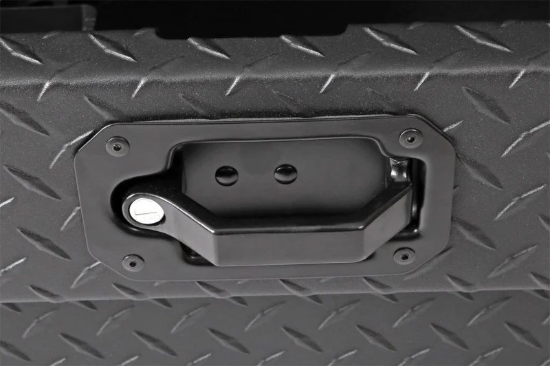 Dee Zee Universal Tool Box - Red Crossover - Single Lid Black BT Pull Handle (Low/Txt Blk) - Image 13
