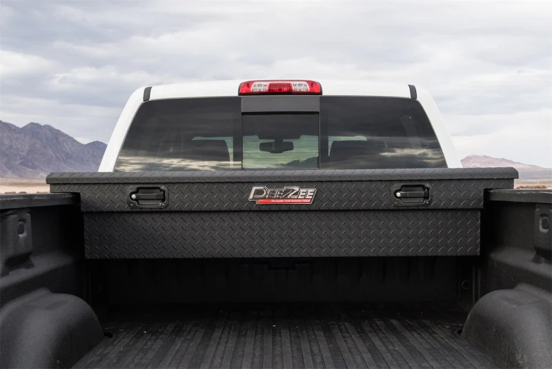 Dee Zee Universal Tool Box - Red Crossover - Single Lid Black BT Pull Handle (Low/Txt Blk) - Image 4