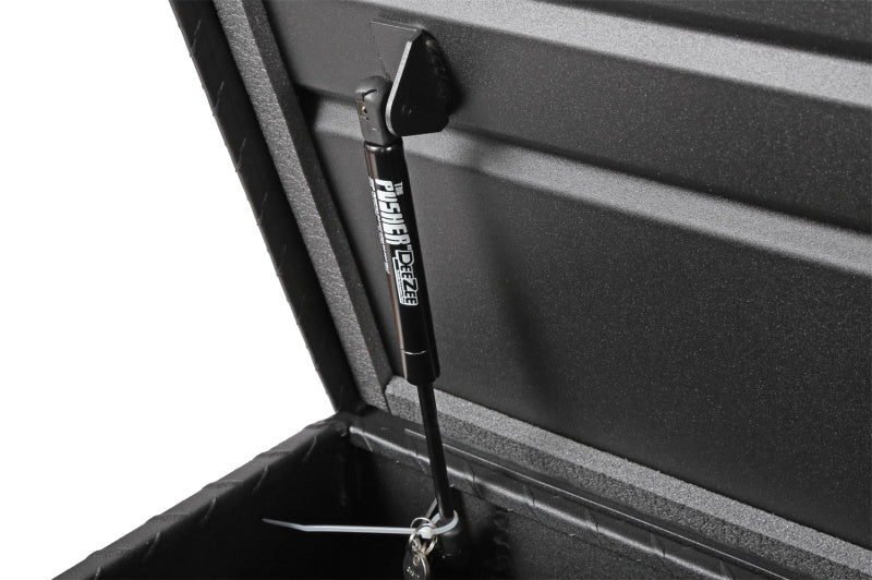 Dee Zee Universal Tool Box - Red Crossover - Single Lid Black BT Pull Handle (Low/Txt Blk) - Image 9