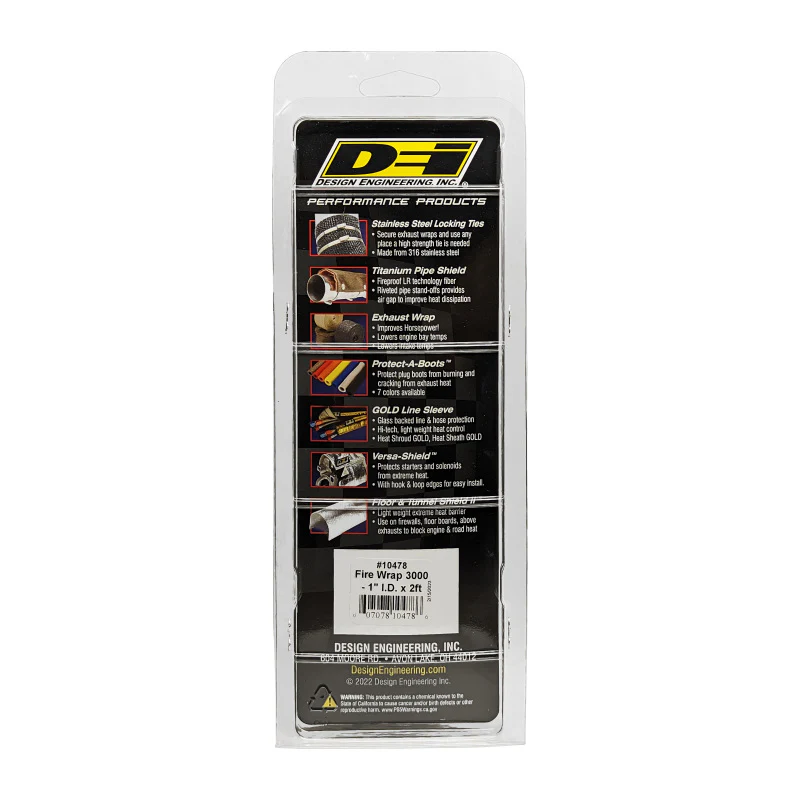 DEI Fire Wrap 3000 1in I.D. x 2ft - Image 11
