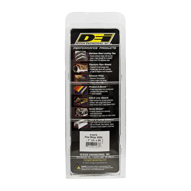 DEI Fire Wrap 3000 1in I.D. x 2ft - Image 9
