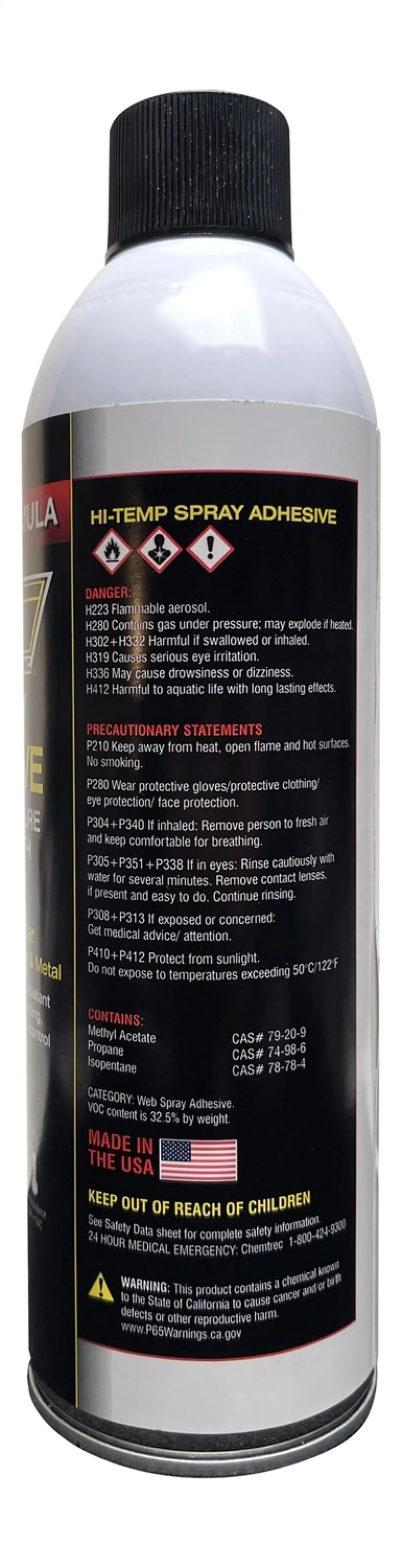 DEI Hi Temp Spray Adhesive 13.3 oz. Can (Aerosol) - Image 8