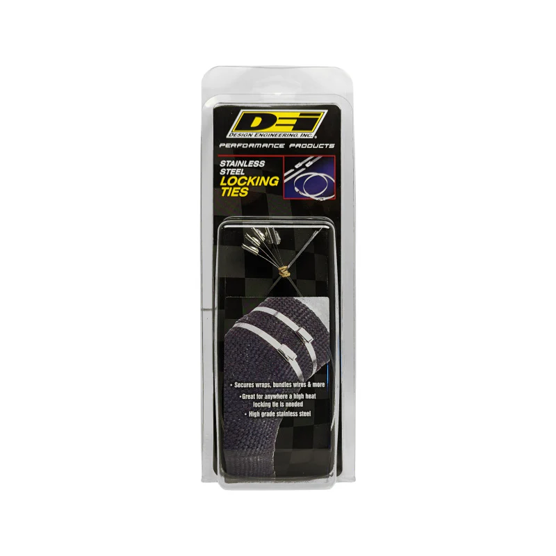 DEI Stainless Steel Locking Tie 14in - 5 per pack - Image 10