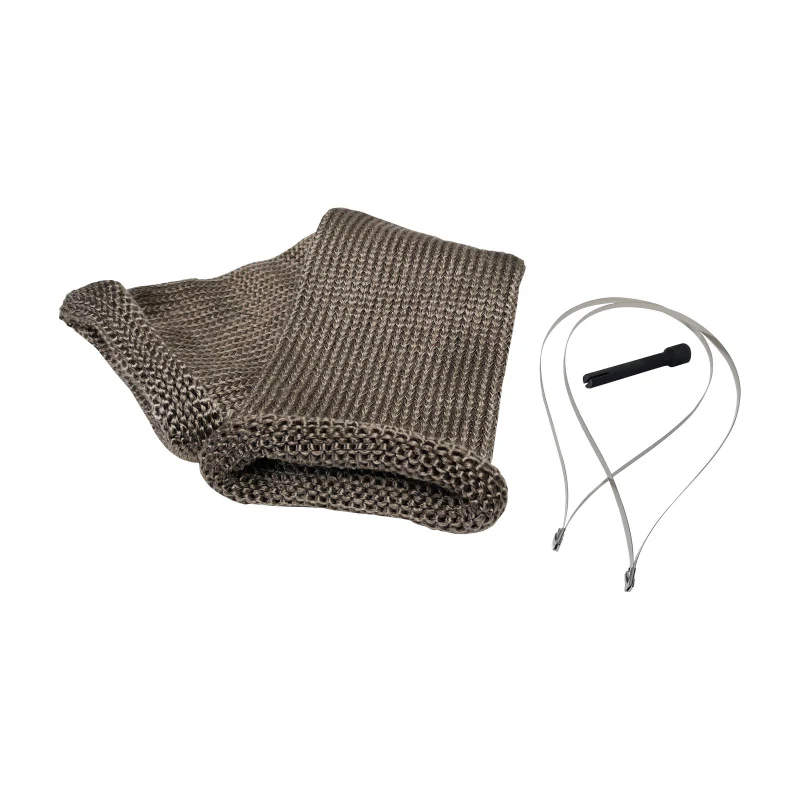 DEI Titanium 4in Knit Exhaust Sleeve - 24in - Image 3