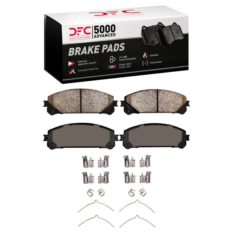 DFC 10-26 Lexus RX350 Front 5000 Advanced Ceramic Brake Pads and Hardware Kit
