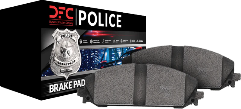 DFC 13-19 Ford Police Interceptor Utility Rear Police Brake Pads and Hardware Kit