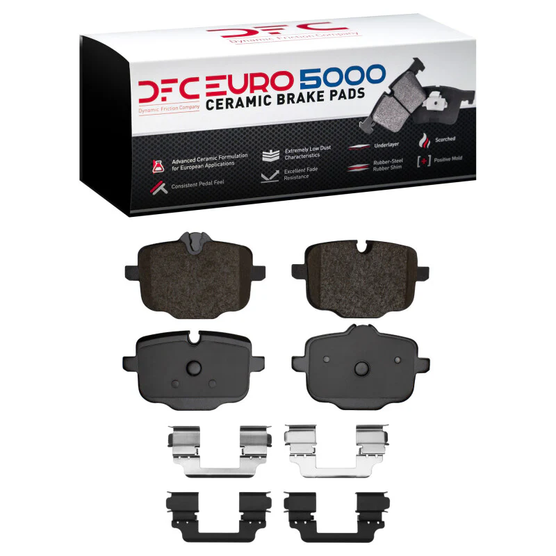 DFC 16-25 BMW 530e xDrive Rear Euro 5000 Ceramic Brake Pads and Hardware Kit