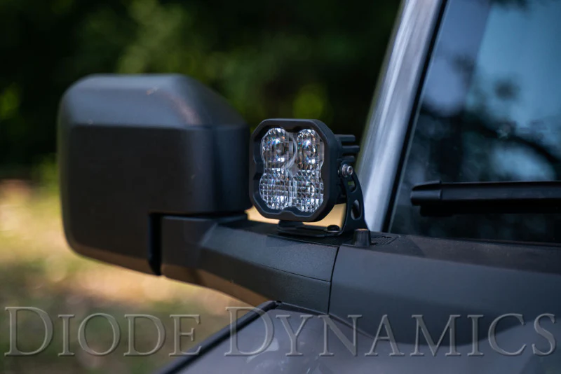 Diode Dynamics 2021 Ford Bronco Sport SS3 LED Ditch Light Kit - White Combo - Image 6