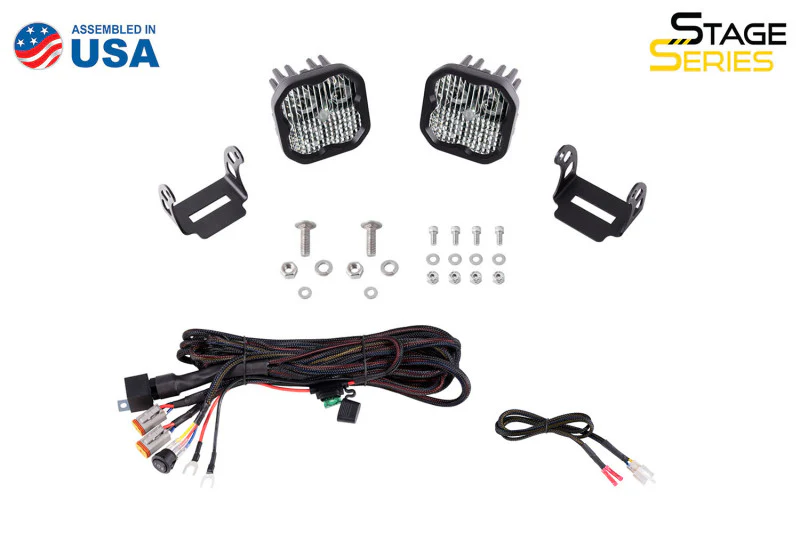 Diode Dynamics 2021 Ford Bronco SS3 LED Ditch Light Kit - Pro White Combo - Image 3
