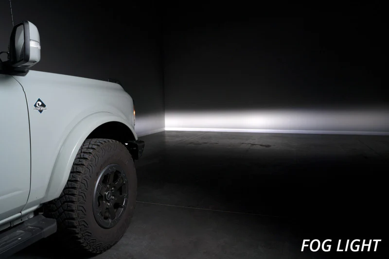 Diode Dynamics 21-Up Ford Bronco Stage Series Fog Pocket Kit - White Sport - Image 4