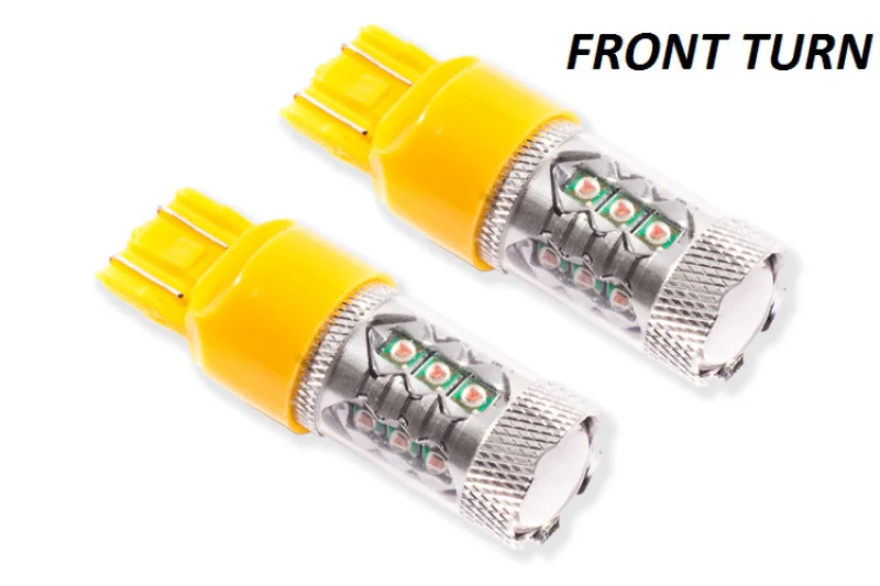 Diode Dynamics 7443 LED Bulb XP80 LED - Amber (Pair) - Image 2