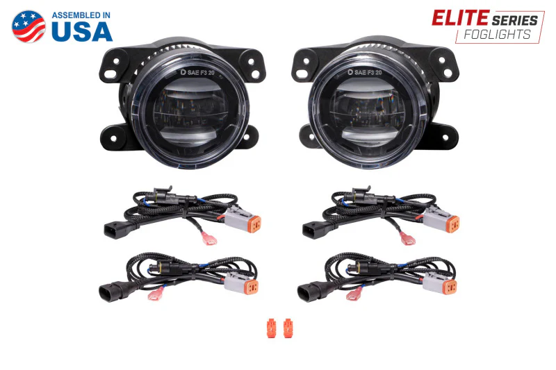 Diode Dynamics Elite Series Type M Fog Lamps - White (Pair) - Image 4