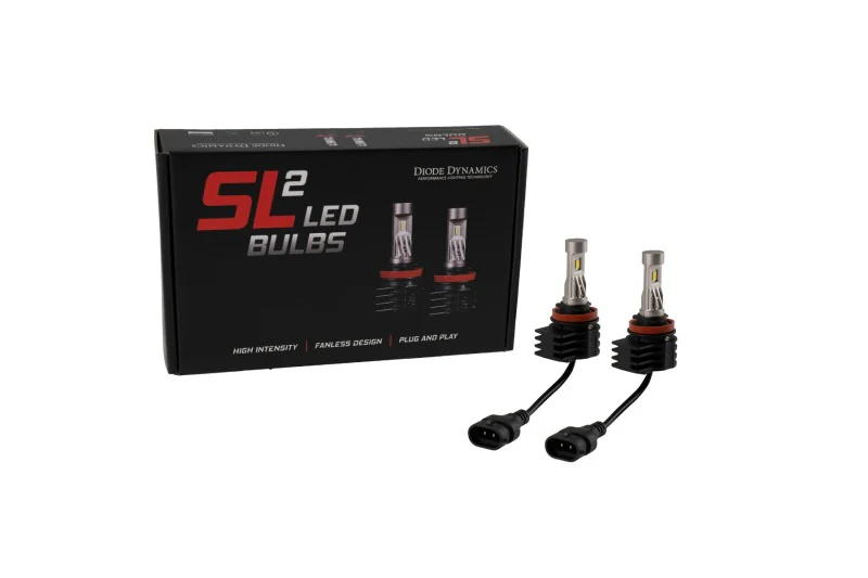 Diode Dynamics H11/H8/H9 White SL2 LED Bulbs (pair) - Image 6
