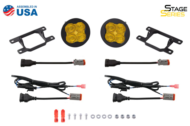 Diode Dynamics SS3 Pro Type A Kit ABL - Yellow SAE Fog - Image 8
