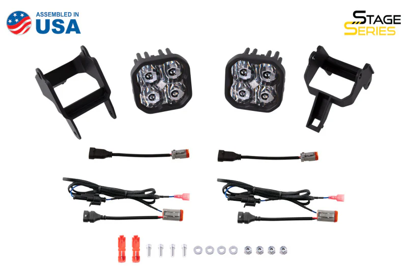 Diode Dynamics SS3 Pro Type SDX Kit ABL - Yellow SAE Fog - Image 3