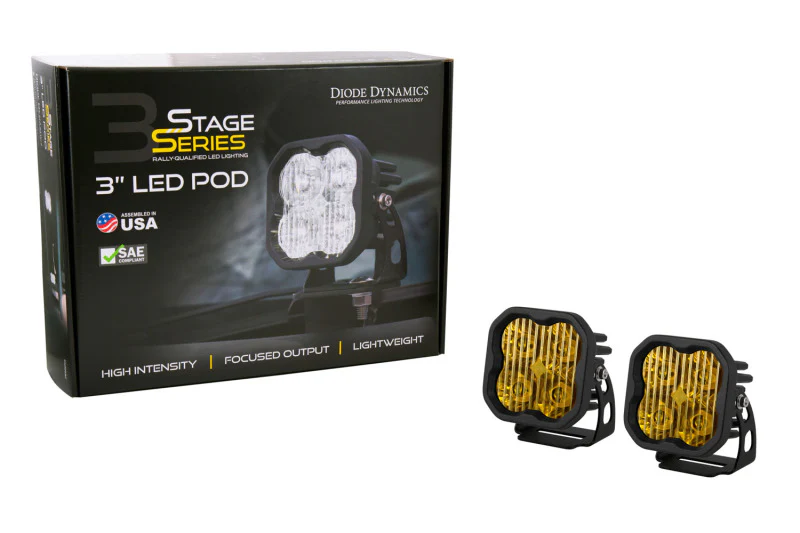 Diode Dynamics SS3 Sport ABL - Yellow Combo Standard (Pair) - Image 5