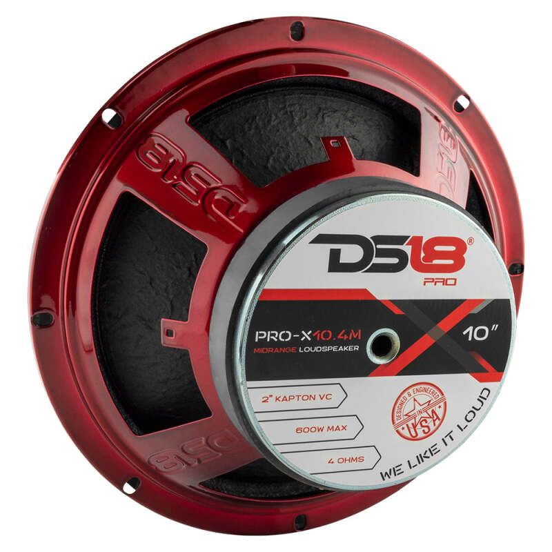 DS18 10in 300 Watts RMS 4 ohm Mid-Range Loudspeaker - Image 2